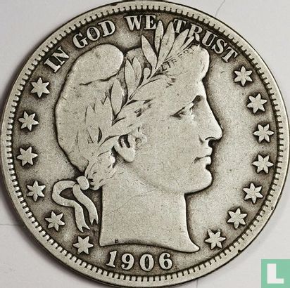 United States ½ dollar 1906 (D) - Image 1