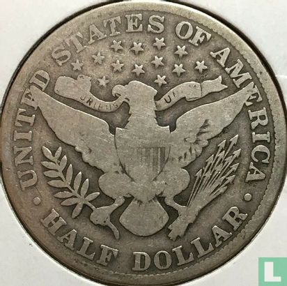 États-Unis ½ dollar 1909 (sans lettre) - Image 2