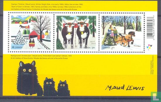 Christmas - Art by Maud Lewis