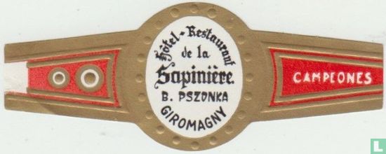 Hôtel-Restaurant de la Sapinière B. Pszonka Giromagny - Campeones - Afbeelding 1