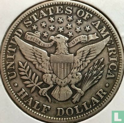 Verenigde Staten ½ dollar 1912 (zonder letter) - Afbeelding 2
