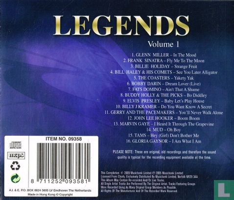 Legends - Volume 1 - Image 2