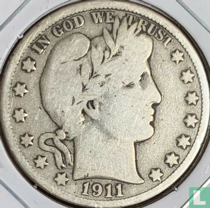 Verenigde Staten ½ dollar 1911 (D) - Afbeelding 1
