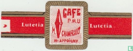 Cafe P.M.U. M.Chamfrault 89-Appoigny - Lutetia - Lutetia - Afbeelding 1