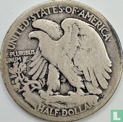 États-Unis ½ dollar 1917 (D - type 1) - Image 2