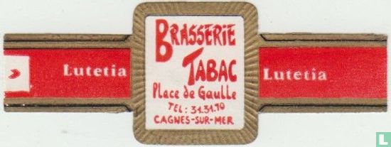 Brasserie Tabac Place de Gaulle Tel:31.31.70 Cagnes-sur-Mer - Lutetia - Lutetia - Afbeelding 1