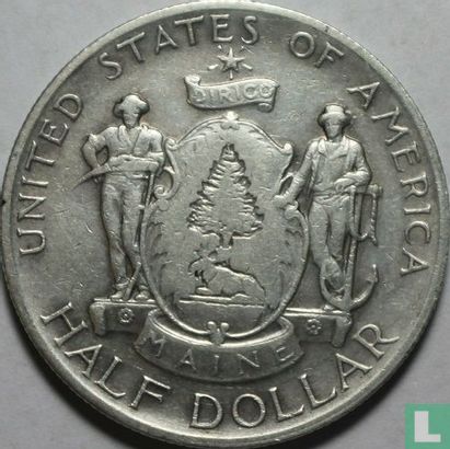 Verenigde Staten ½ dollar 1920 "Maine centennial" - Afbeelding 2
