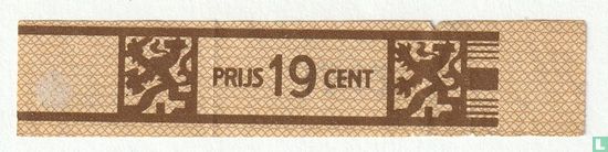 Prijs 19 cent - (Achterop nr. 1542) - Afbeelding 1