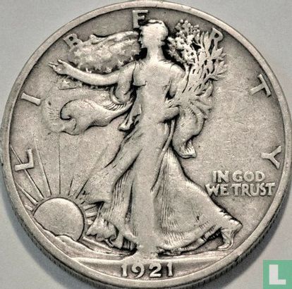 United States ½ dollar 1921 (S) - Image 1