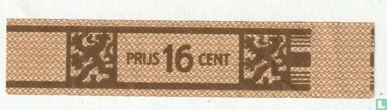 Prijs 16 cent - (Achterop nr. 1542) - Image 1