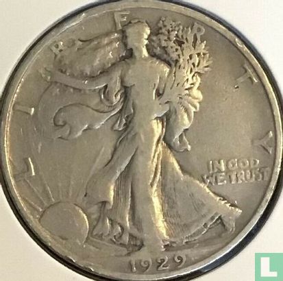 Verenigde Staten ½ dollar 1929 (S) - Afbeelding 1