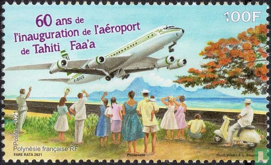 60 years of Tahiti Faa'a airport