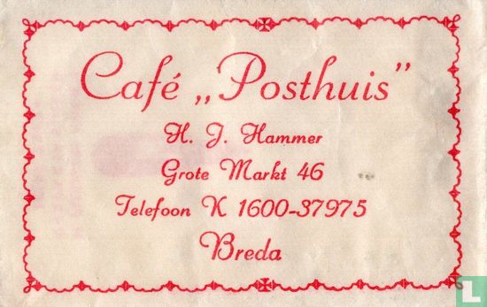 Café "Posthuis" - Afbeelding 1