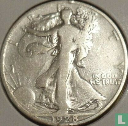 États-Unis ½ dollar 1928 (type 2) - Image 1