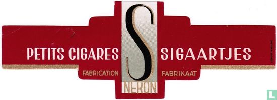 S Néron - Petits Cigares Fabrication - Sigaartjes Fabrikaat - Image 1