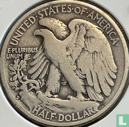 États-Unis ½ dollar 1935 (D) - Image 2