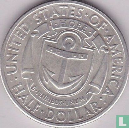 Verenigde Staten ½ dollar 1936 (D) "300th anniversary of Rhode Island" - Afbeelding 2