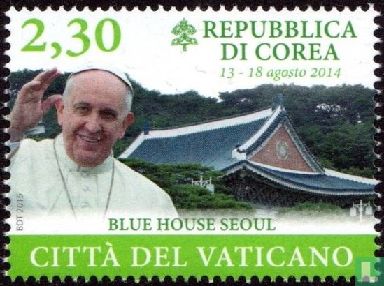 Reisen von Papst Franziskus im Jahr 2014