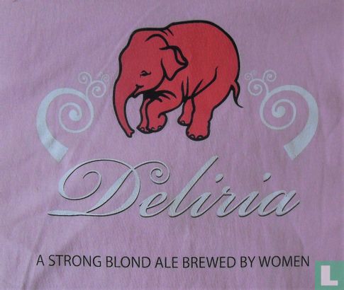 Deliria. A Strong Blond Ale Brewed by Women T-shirt - Image 3