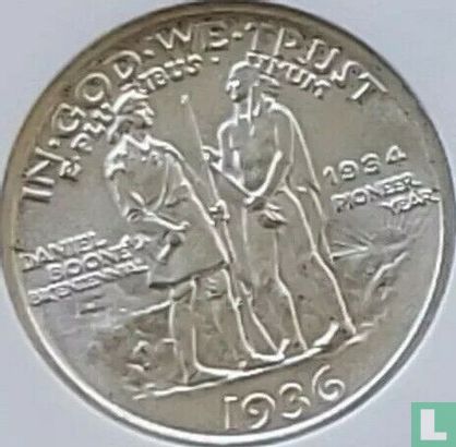 Verenigde Staten ½ dollar 1936 (zonder letter) "Bicentennial Birth of Daniel Boone" - Afbeelding 1