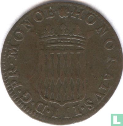 Monaco 1½ sol (½ pezetta) 1735 - Afbeelding 2