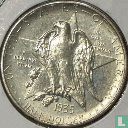 États-Unis ½ dollar 1935 (S) "Texas independence centennial" - Image 1