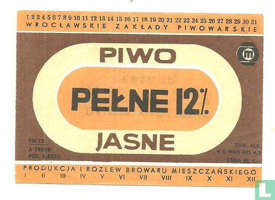 Piwo  Pelne 12
