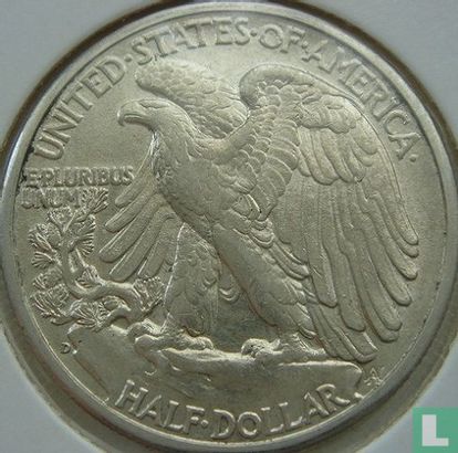 États-Unis ½ dollar 1945 (D) - Image 2