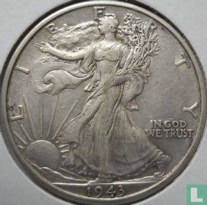 Vereinigte Staaten ½ Dollar 1943 (D - Typ 2) - Bild 1