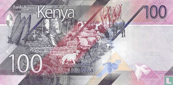 Kenya 100 Shilingi 2019 - Image 2