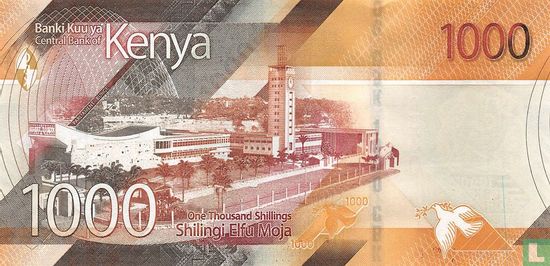 Kenya 1000 Shilingi 2019 - Image 2