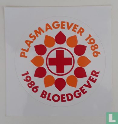 Bloedgever + plasmagever  1986