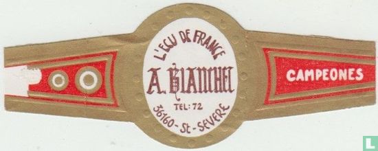L'Ecu de France A. Blanchet Tel: 72 36160-St.Severe - Campeones - Afbeelding 1