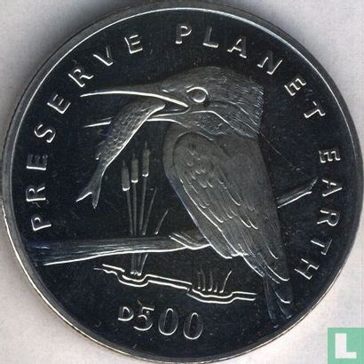 Bosnia and Herzegovina 500 dinara 1994 "River kingfisher" - Image 2