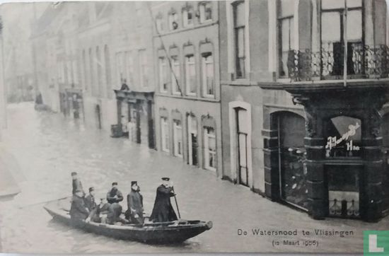 De Watersnood te Vlissingen(19Maart 1906) - Image 1