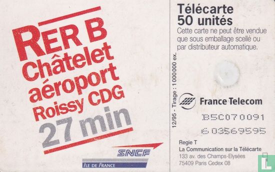 SNCF Rer B Châtelet aéroport Roissy CDG - Image 2