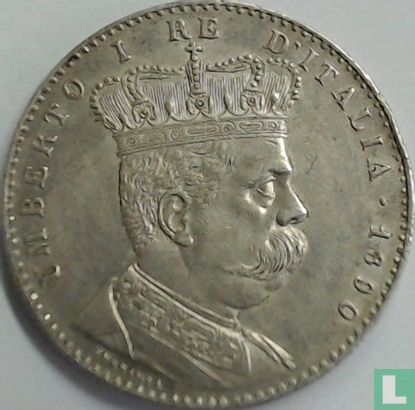 Eritrea 2 lire 1890 - Image 1