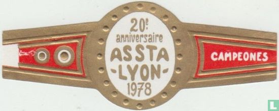 20e anniversaire ASSTA LYON 1978 - Campeones - Bild 1