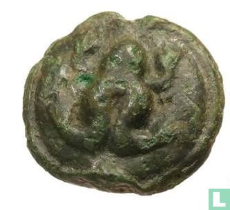Tuder, Umbria (Early Roman Republic)  AE30  220 BCE - Image 1