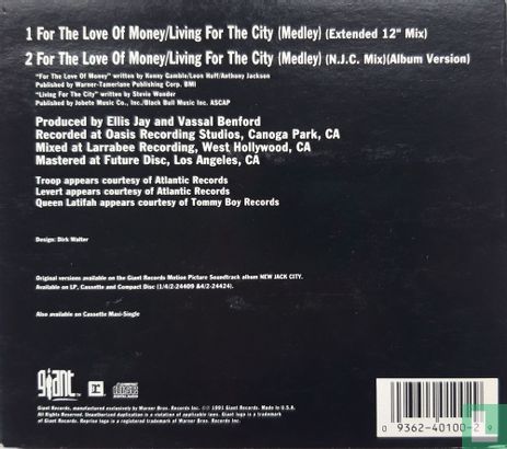 For the Love of Money / Living for the City (Medley) - Afbeelding 2