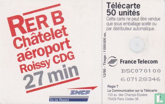 SNCF Rer B Châtelet aéroport Roissy CDG - Image 2