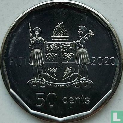 Fiji 50 cents 2020 "50 years of Independence" - Afbeelding 1