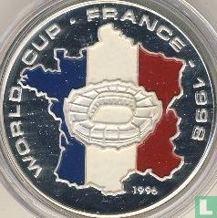 Laos 50 kip 1996 (PROOF - type 2) "1998 Football World Cup in France" - Afbeelding 1