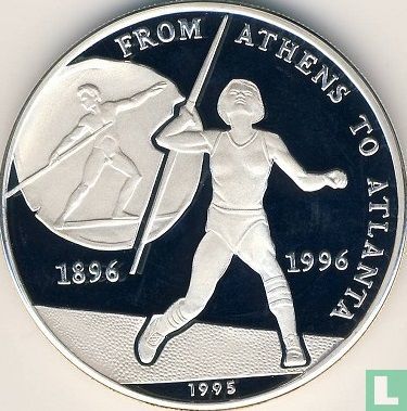 Laos 50 kip 1995 (PROOF) "100th anniversary Modern Olympic Games" - Afbeelding 1
