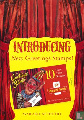 Introducing - New Greetings Stamps