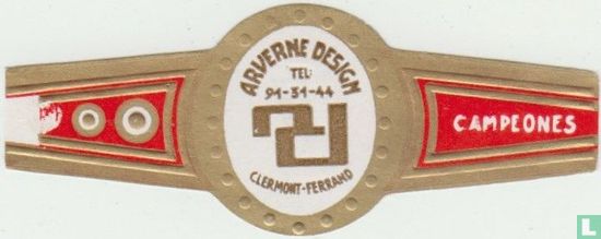 Arverne Design Tel: 91-31-44 Clermont-Ferrand - Campeones - Bild 1