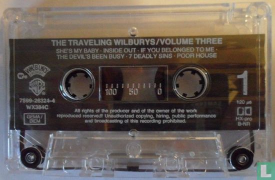 The Traveling Wilburys Volume Three - Afbeelding 2