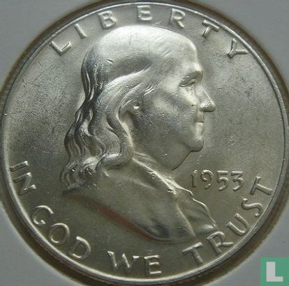 United States ½ dollar 1953 (D) - Image 1