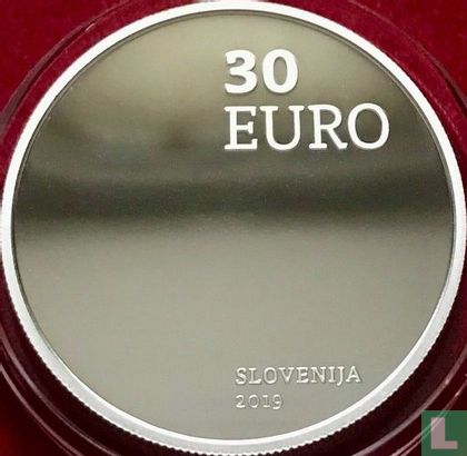 Slovenia 30 euro 2019 (PROOF) "Centenary of Prekmurje rejoining its homeland" - Image 1