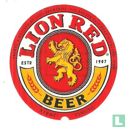 Lion Red beer